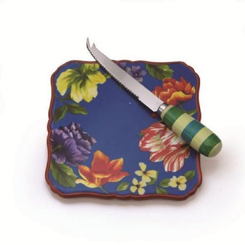 Oneida Arosa Cheese Plate with Knife